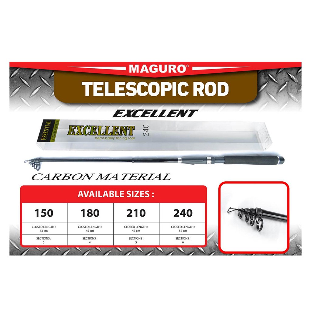 JORAN ANTENA MAGURO EXCELLENT 150/180/210/240 JORAN/STICK PANCING ISTANAPANCINGTTE