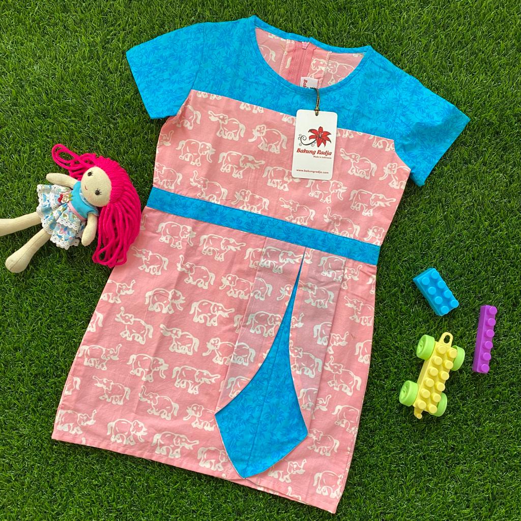 DRESS BATIK ANAK ROK BATIK SEKOLAH