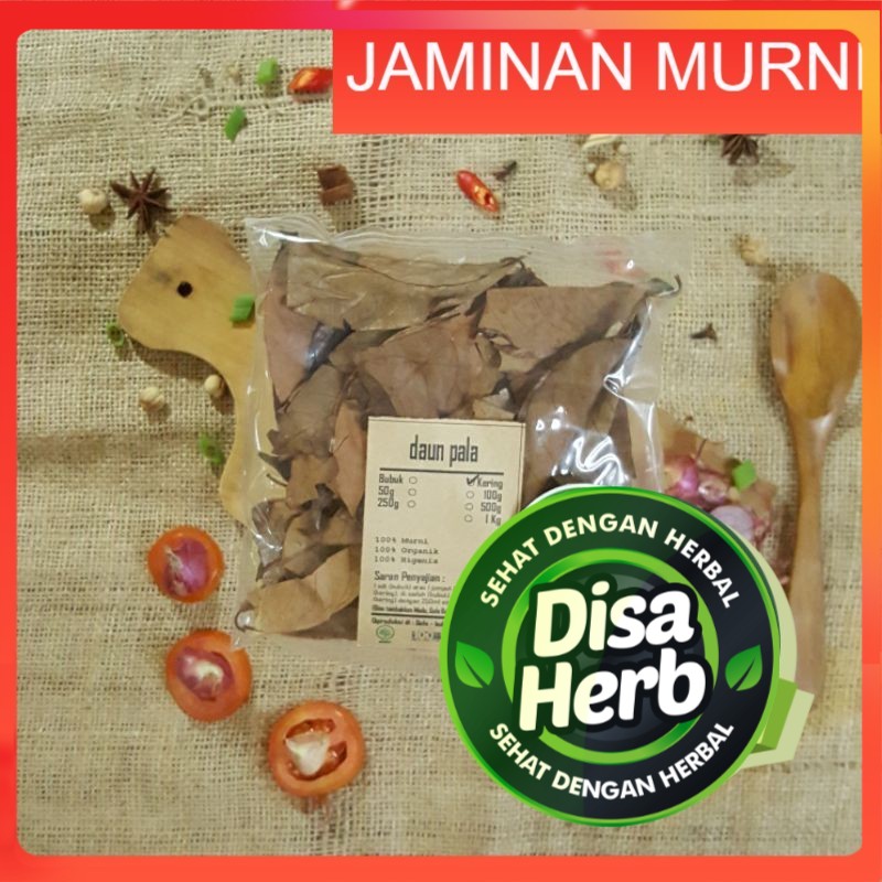 

DAUN PALA / POLO KERING 100 GRAM - Myristica Fragrans - MURNI - JSR - REMPAH