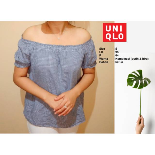 UNIQLO | blouse uniqlo | atasan uniqlo | uniqlo ori