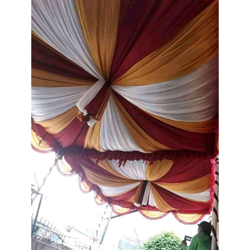 PLAFON TENDA/ PLAFON BALON. DEKORASI TENDA PLAFON 5x5