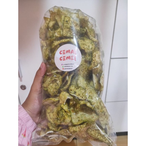 

Slondok Cabe Ijo Pedas / Kerupuk Slondok / Kerupuk Pedas