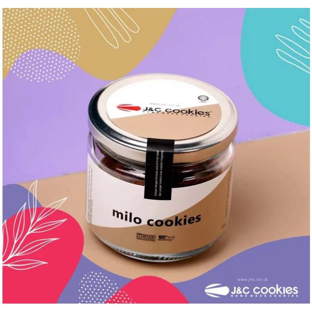 

JnC Cookies Milo Cookies toples kaca by J&C Cookies