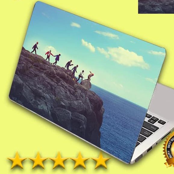 Garskin Laptop bts in beach Skin Laptop Stiker Laptop