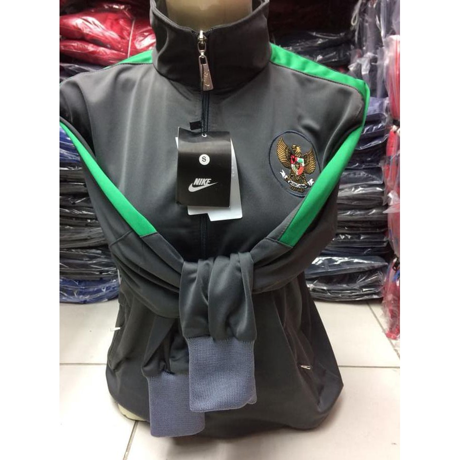 9R0W Jaket Bola Futsal Kids Anak Kecil Indo Indonesia Training Grade Ori 3Cew