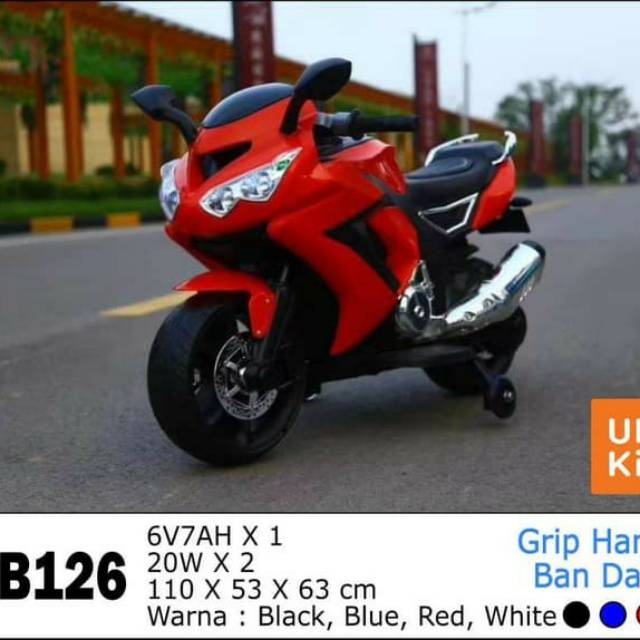 Motor aki anak Unikid GP MB-126 motor balap