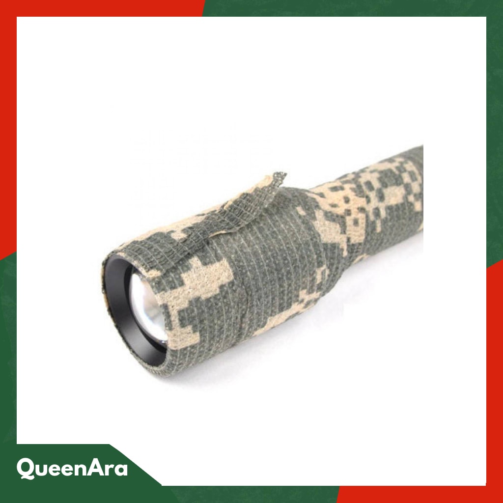 Camouflage Retractable Tape Hunting Survival Kit / Lakban Ajaib - H1