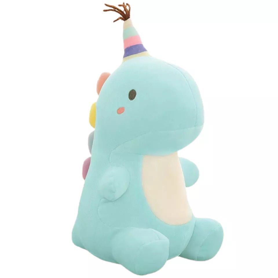 【Ready Stock】Cute Dinosaur Plush Toy Soft Pillow Stuffed Animal Dolls  With Pillows For Kids Gifts