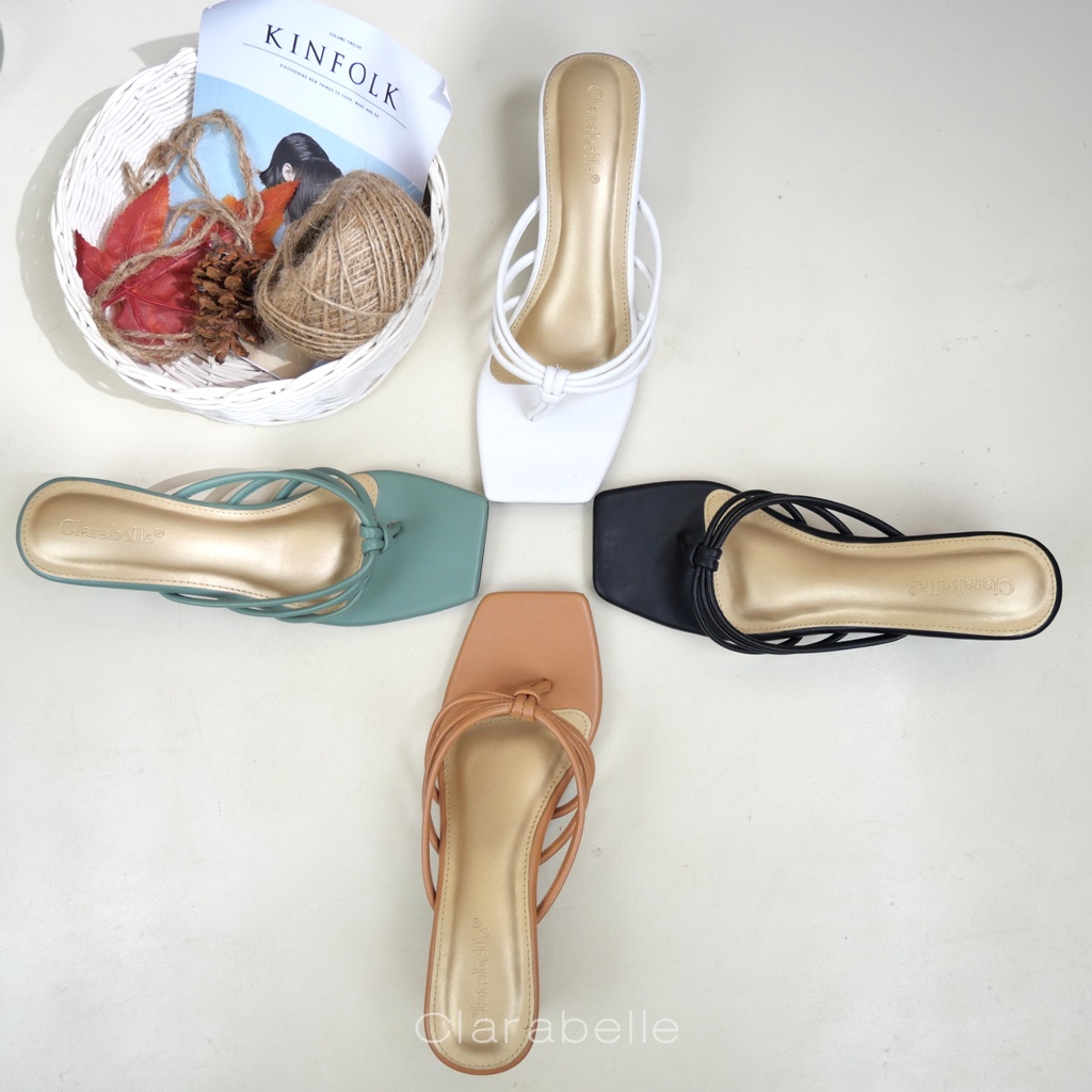 Clarabelle | Sendal Wanita | Hak 5 Cm Selena