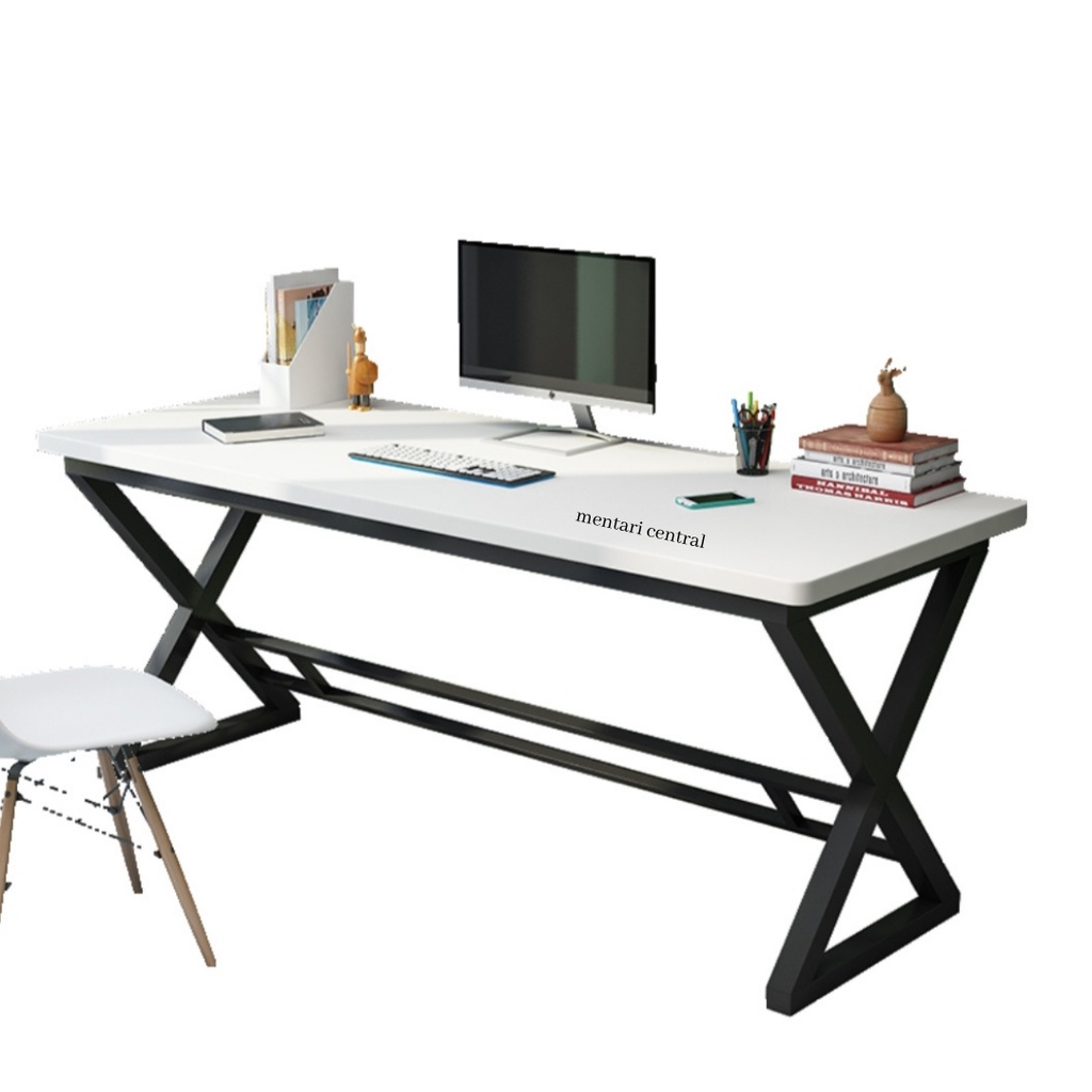 MEJA KANTOR/MEJA KERJA/MEJA TULIS/MEJA BELAJAR 120cm x 60cm x 75cm (SU20217)