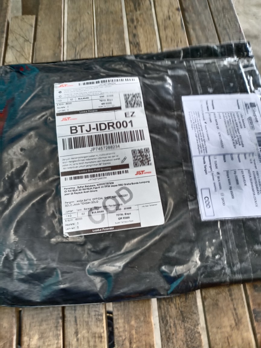 Hem Pendek Aksa Batik Salman