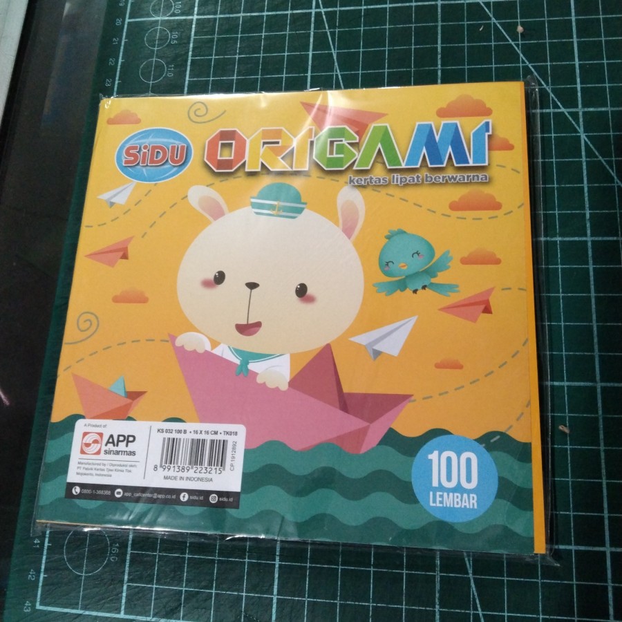 

Kertas lipat origami SIDU Sinar Dunia16x16cm 100lembar per 1/2 lusin