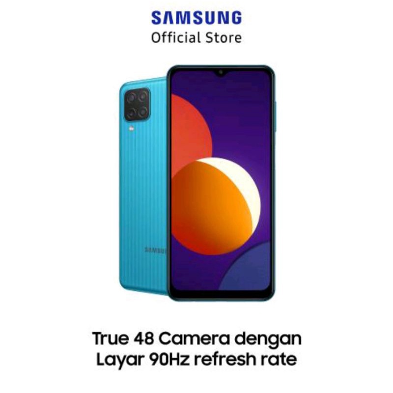 samsung m12 ram 4gb 64 baru garansi resmi