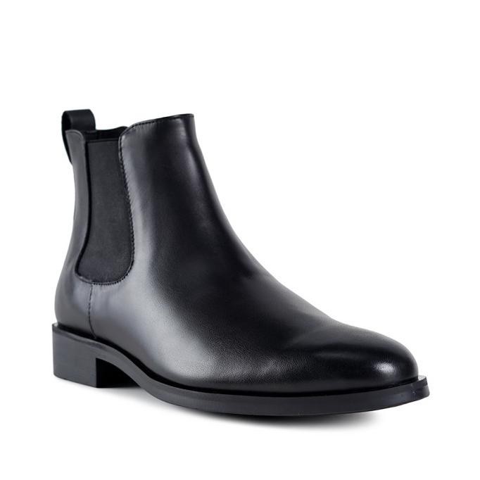 Prabu - Asthabrata 2.0 Black Sepatu Kulit Chelsea Boots Pria