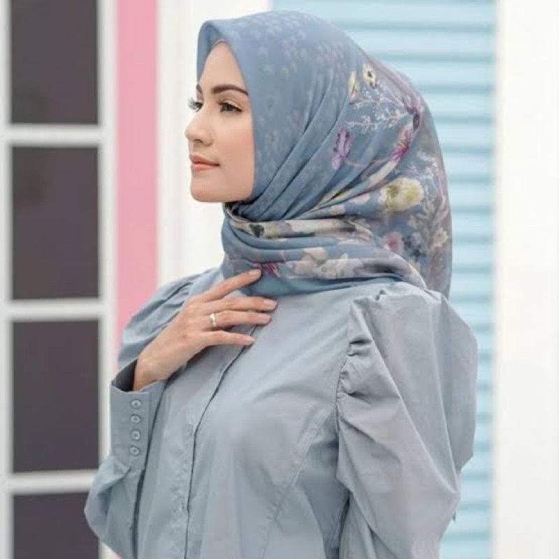 Buttonscarves Preloved Fiore Extended Denim