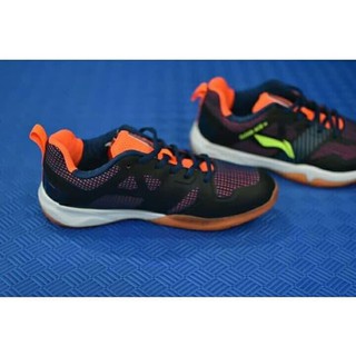 z2 SEPATU  BADMINTON LI NING  CLOUD ACE IV AYTP 085 3 NAVY 