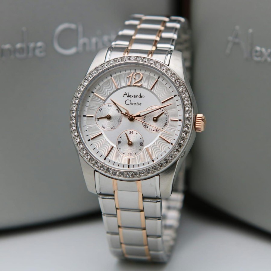 JAM TANGAN WANITA ALEXANDRE CHRISTIE AC 2645 ORIGINAL GARANSI RESMI 1 TAHUN