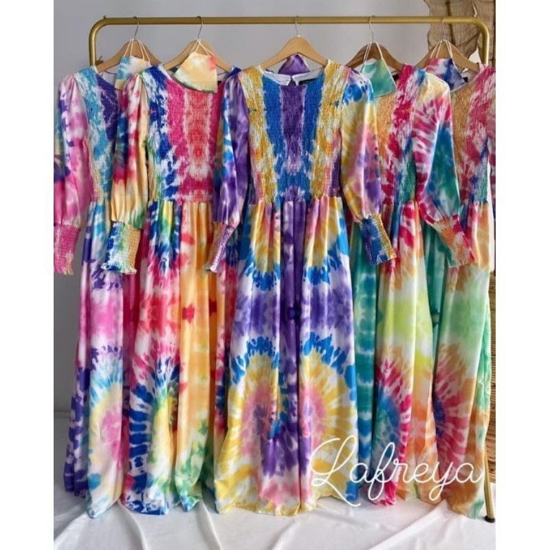 gamis gradasi smoke by lafreya