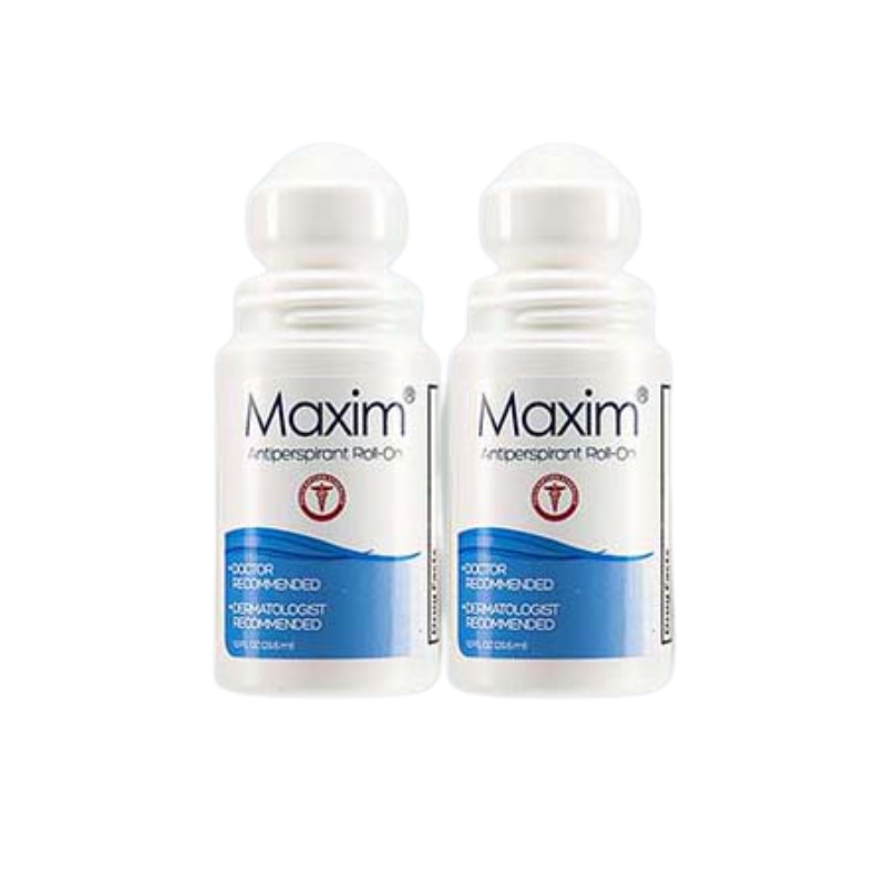 Maxim Antiperspirant 15% isi 30ml - Solusi Keringat Berlebih untuk Penderita Hyperhidrosis di Ketiak (Bundling 2pcs)