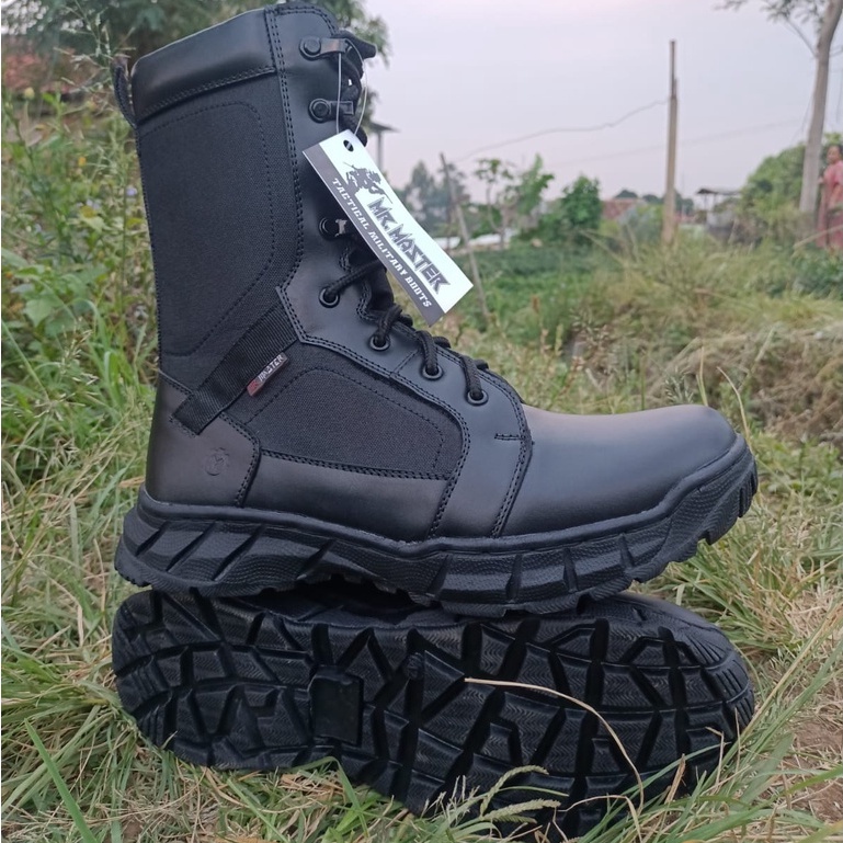 SEPATU PDL SWAT WEBA MR MASTER KULIT SAPI ASLI SEPATU PDL DINAS LAPANGAN TNI POLRI SECURITY SATPAM