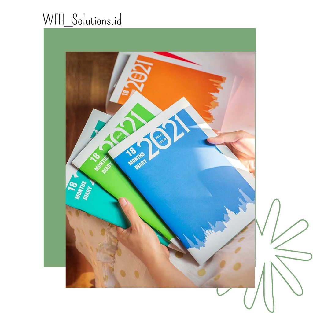 

[Bisa Bayar di Tempat] Buku Catatan Jurnal Harian Kalender Diary Notebook