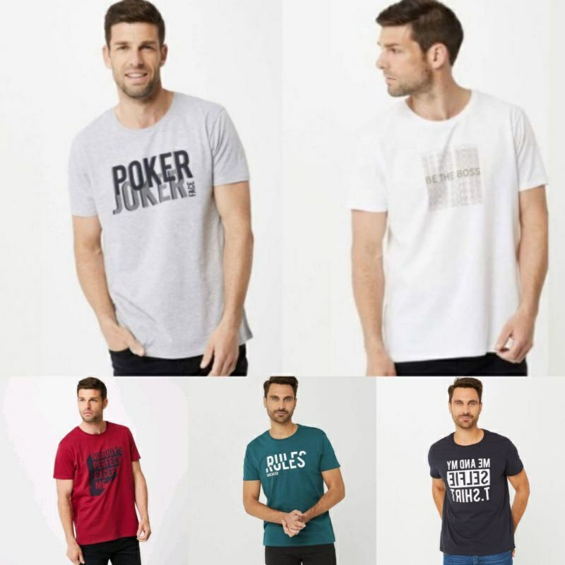 Kaos Dewasa Pria Inextenso T-shirt