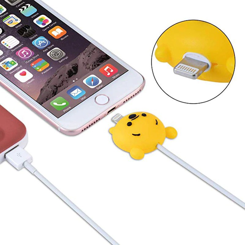 CABLE BITE TSUM TSUM PELINDUNG UJUNG KABEL PROTECTOR CABLE SAVER HP015