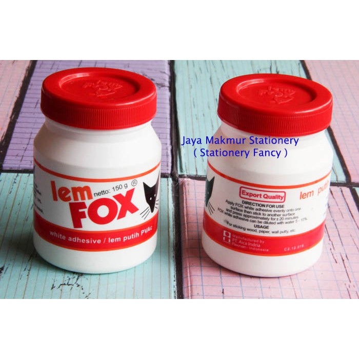 Lem Fox Botol Ukuran 150 gram