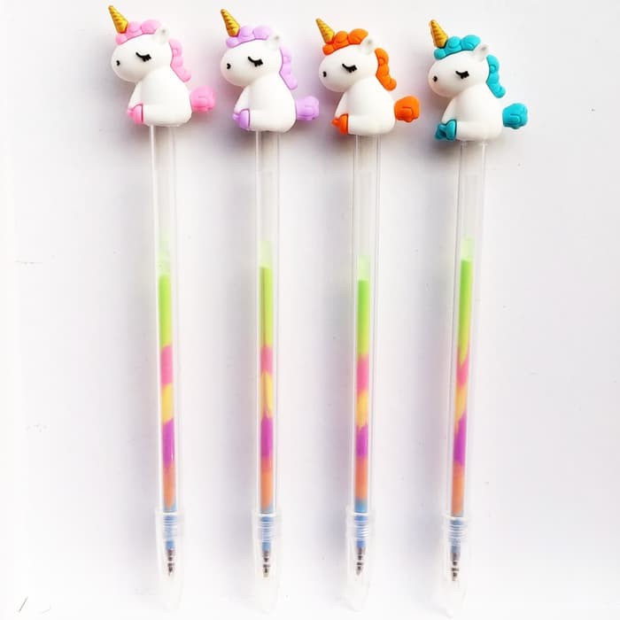 

READY PULPEN GEL RAINBOWN MOTIF UNICORN - SATUAN