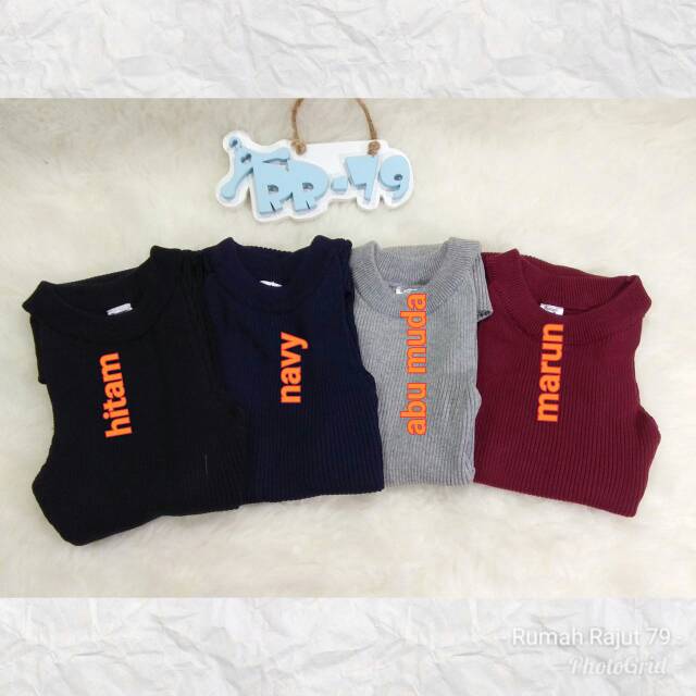 Tank top / inner knitting / tank top rajut FT 102