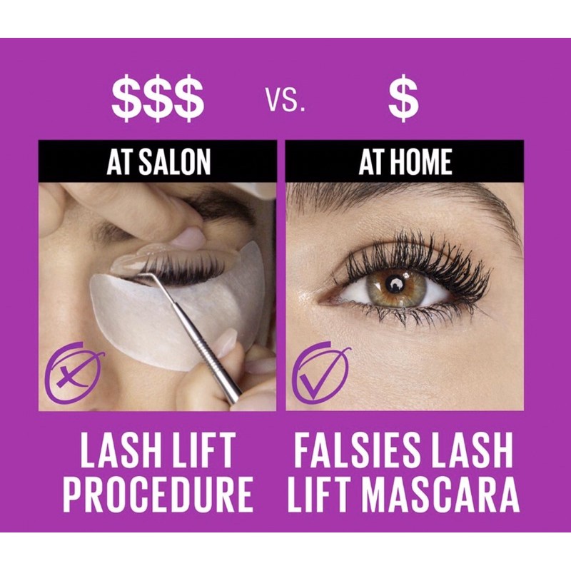 Maybelline The Falsies Lash Lift Mascara Waterproof Eye Make Up