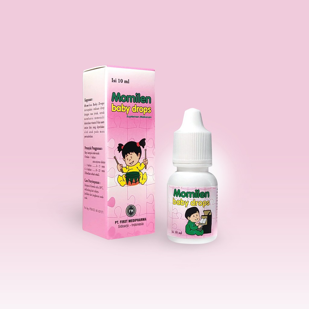 MOMILEN BABY DROPS 10ml / MPASI / DHA / AA / B Complex / Vitamin Tetes