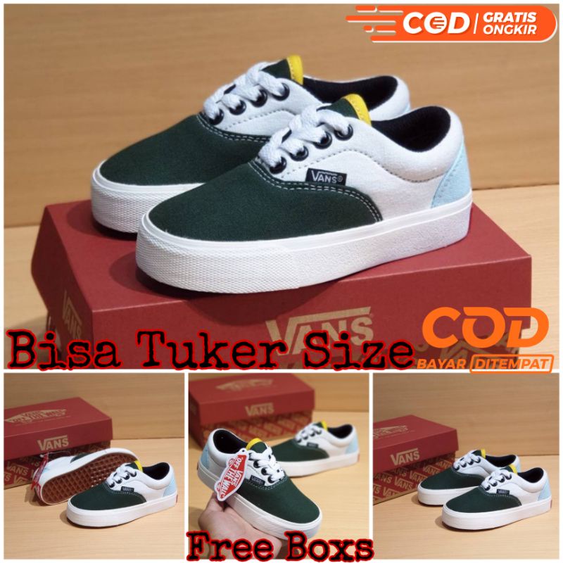 Sepatu Anak Laki Laki/Sepatu Anak Vans/Sneakers Anak Perempuan 1-12thn Premium