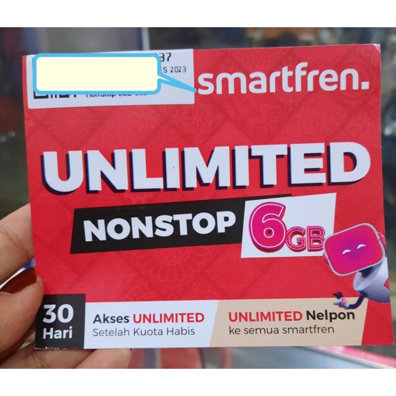 KUOTA SMARTFREN 6GB NONSTOP
