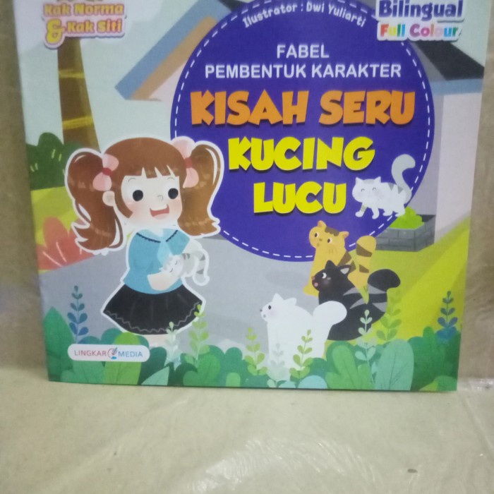 

PROMO buku fabel kisah seru kucing lucu