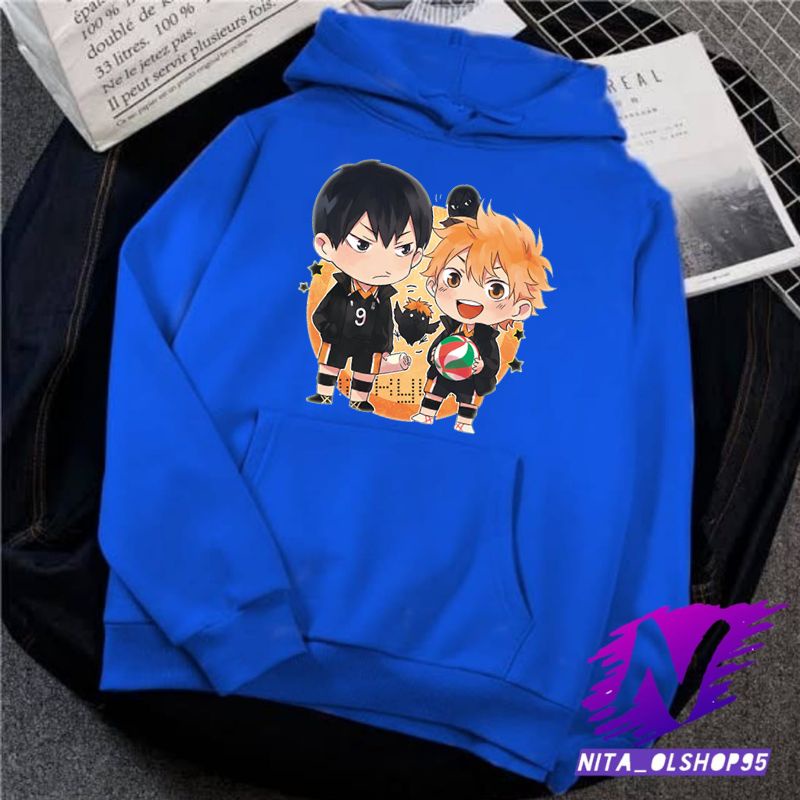 hoodie anak anime haikyuu