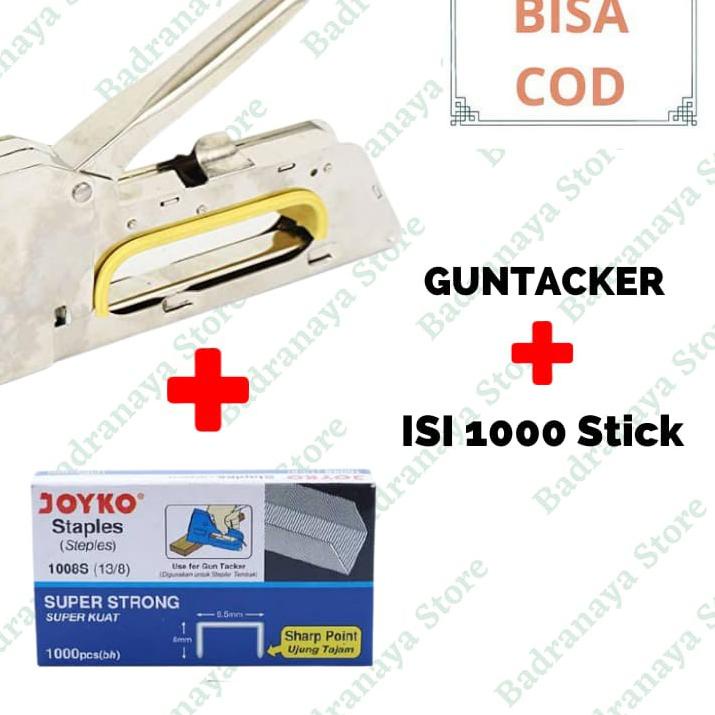 

Update - Staples Tembak Dan Isinya yang cocok Steples + ISI Gun tacker Stapler ,,