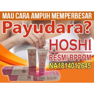 HOSHI Enlargement BREAST CREAM BPOM NA1814012645