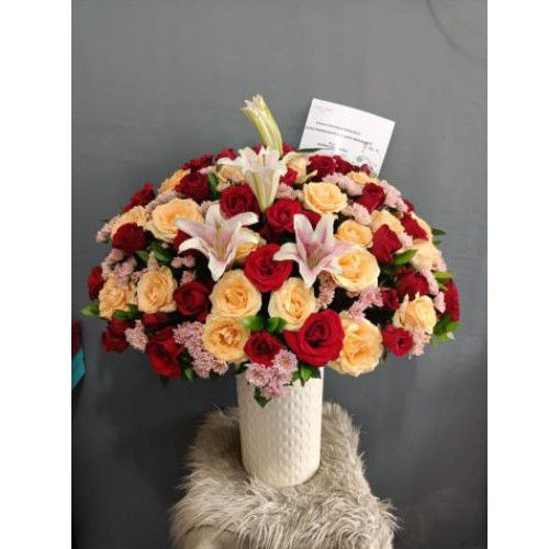 Rangkaian Bunga Segar - Bunga Meja Murah - Bunga Meja Segar - Bunga Segar