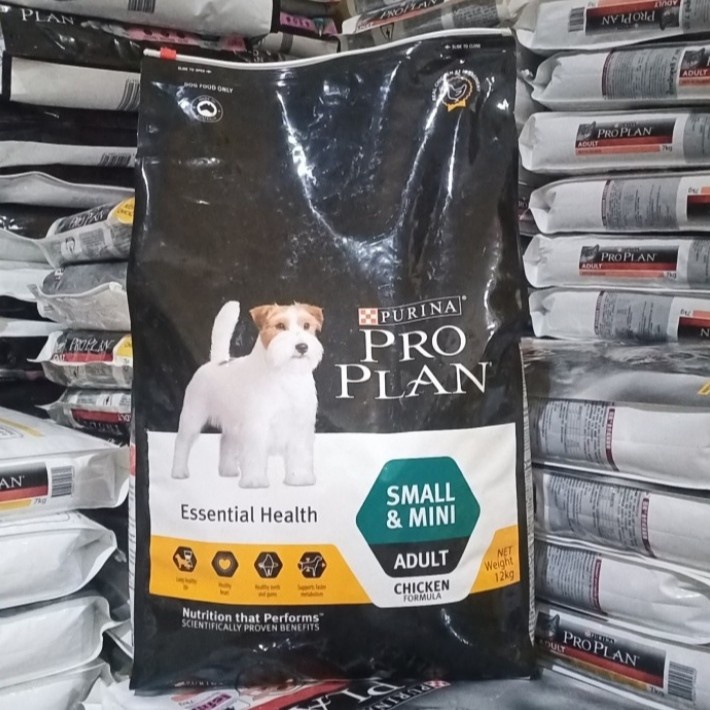 ( KARGO ) proplan pro plan small mini adult optilife 12kg makanan anjing dog