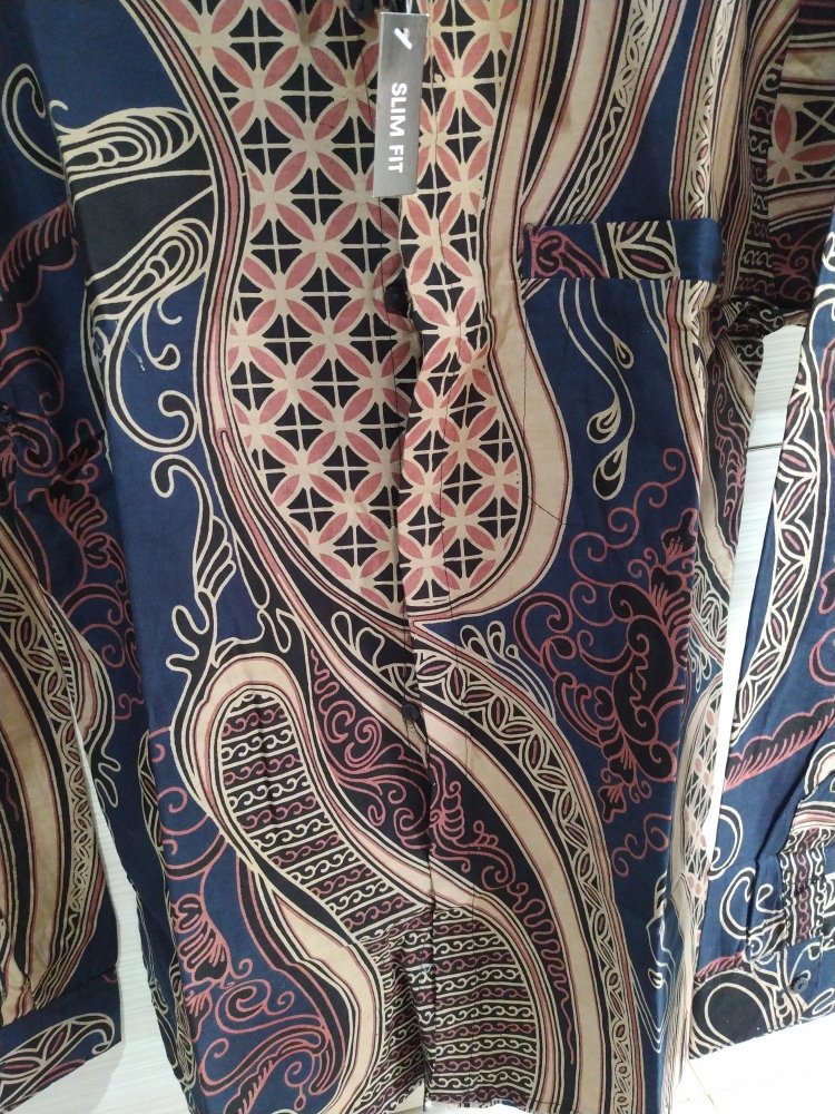 Baju Batik Pria Modern Batik Pria Lengan Panjang Modern Baju Batik Pria Slimfit Kemeja Batik Pria