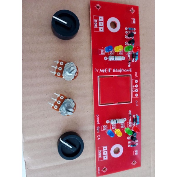 PANEL DEPAN CA5 CA10 CA20 CA30 POTENSIO KNOP POWER AMPLIFIER