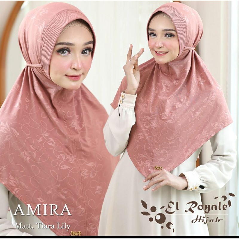 Hijab/Jilbab jersey instan  AMIRA ori EL ROYALE