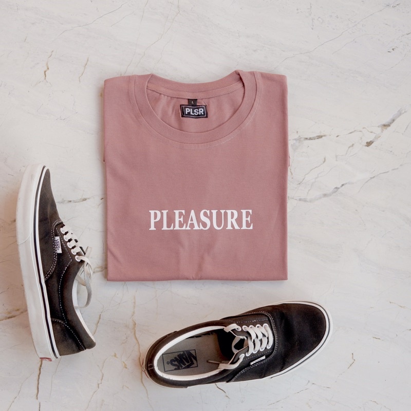 PLEASURE | TSHIRT DUSTY MEDIUM LOGO