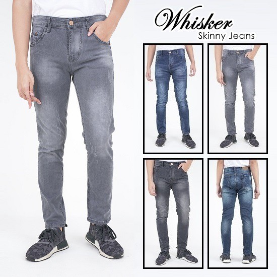 Celana Panjang Skinny Jeans Pria Celana Cowok Celana SoftJeans Pria JUMBO BIG SIZE JSK Jeans