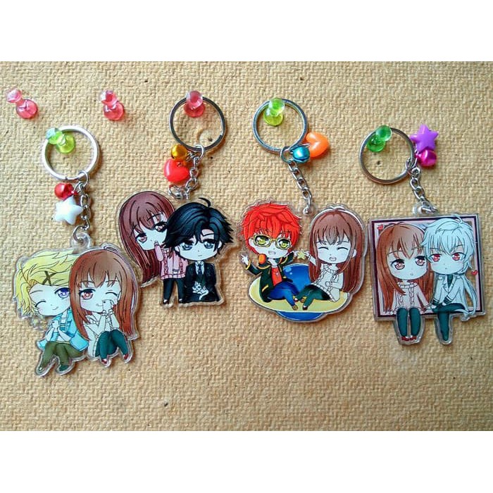 Gantungan Kunci Mystic Messenger keychain anime