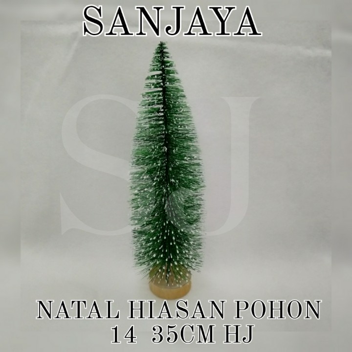 AKSESORIS NATAL / PERNAK PERNIK NATAL / HIASAN NATAL / ORNAMEN NATAL / DEKORASI NATAL / NATAL HIASAN POHON 14 35CM HJ