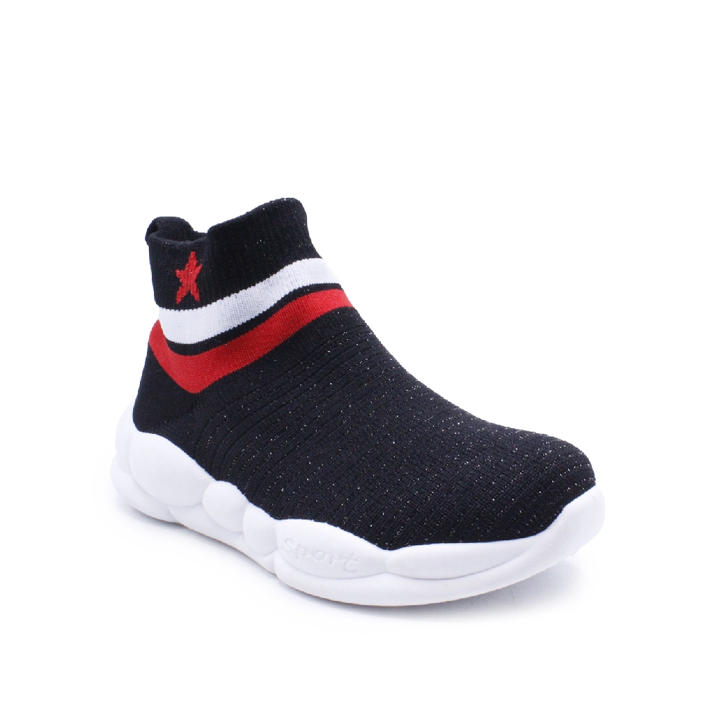 Faster Sepatu Sneakers Sports Slip On Anak Anak 1912-432 Size 33-38