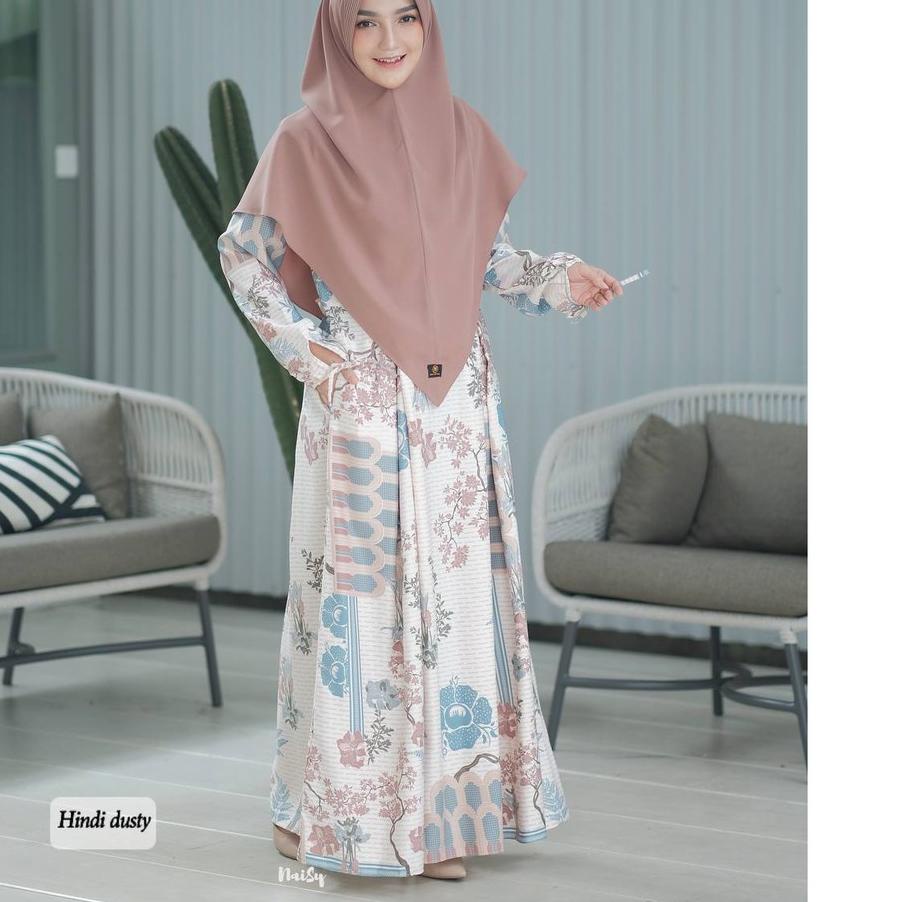 P18WI,, >Gamis HINDI Dress C Naisy Official (gamis aja)",!!