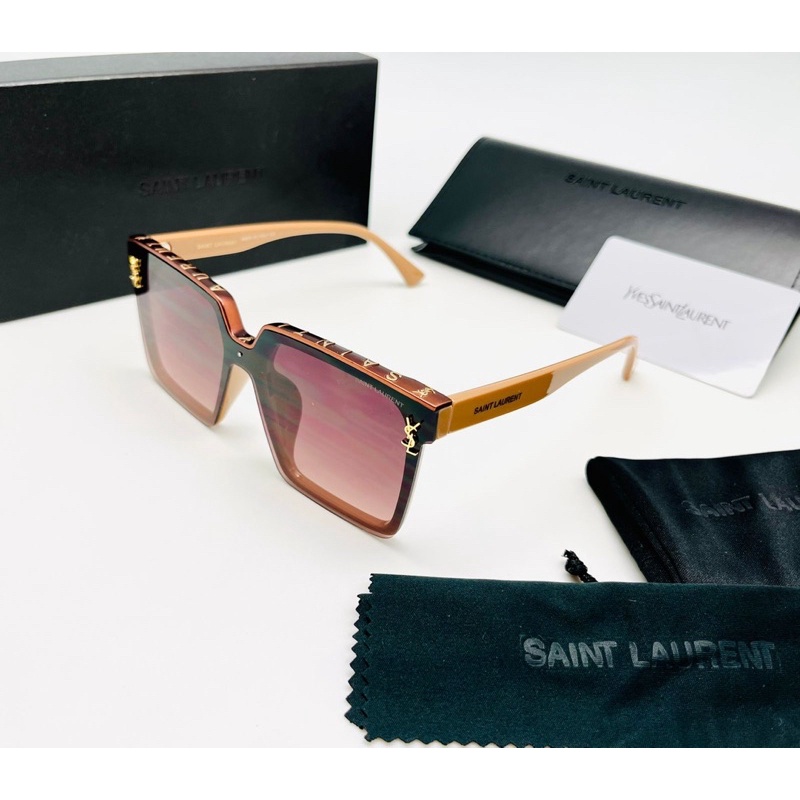 3.3 promo-kacamata saint laurent fashion wanita 1432 bisa cod